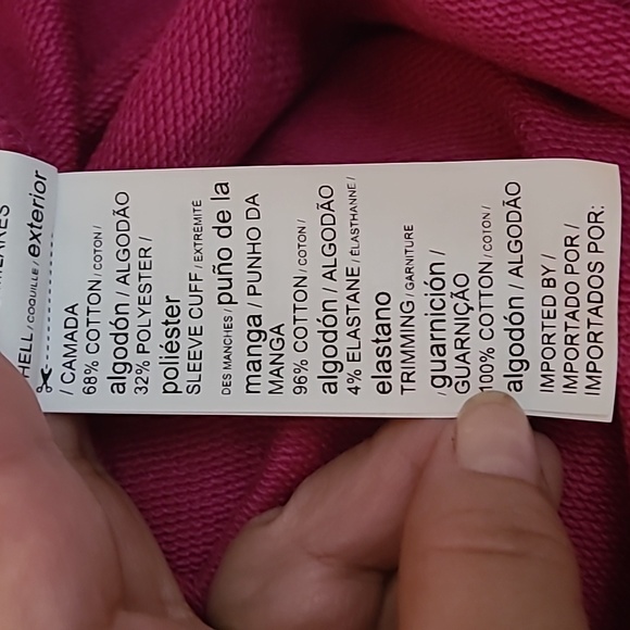 Puma womans crop hoodie. Size large. - Picture 5 of 6